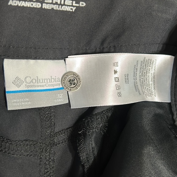 Black Columbia Omni Shield Trail Pants - Picture 7 of 7